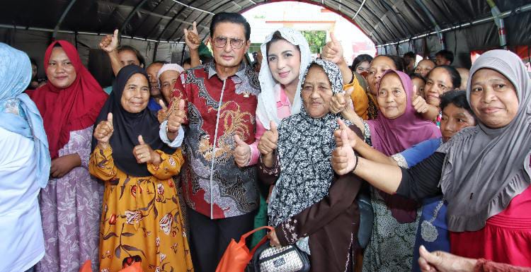 Pulang Ke Kampung Halaman, Wakil Ketua MPR Fadel Muhammad Tinjau Penanganan Korban Banjir di Gorontalo