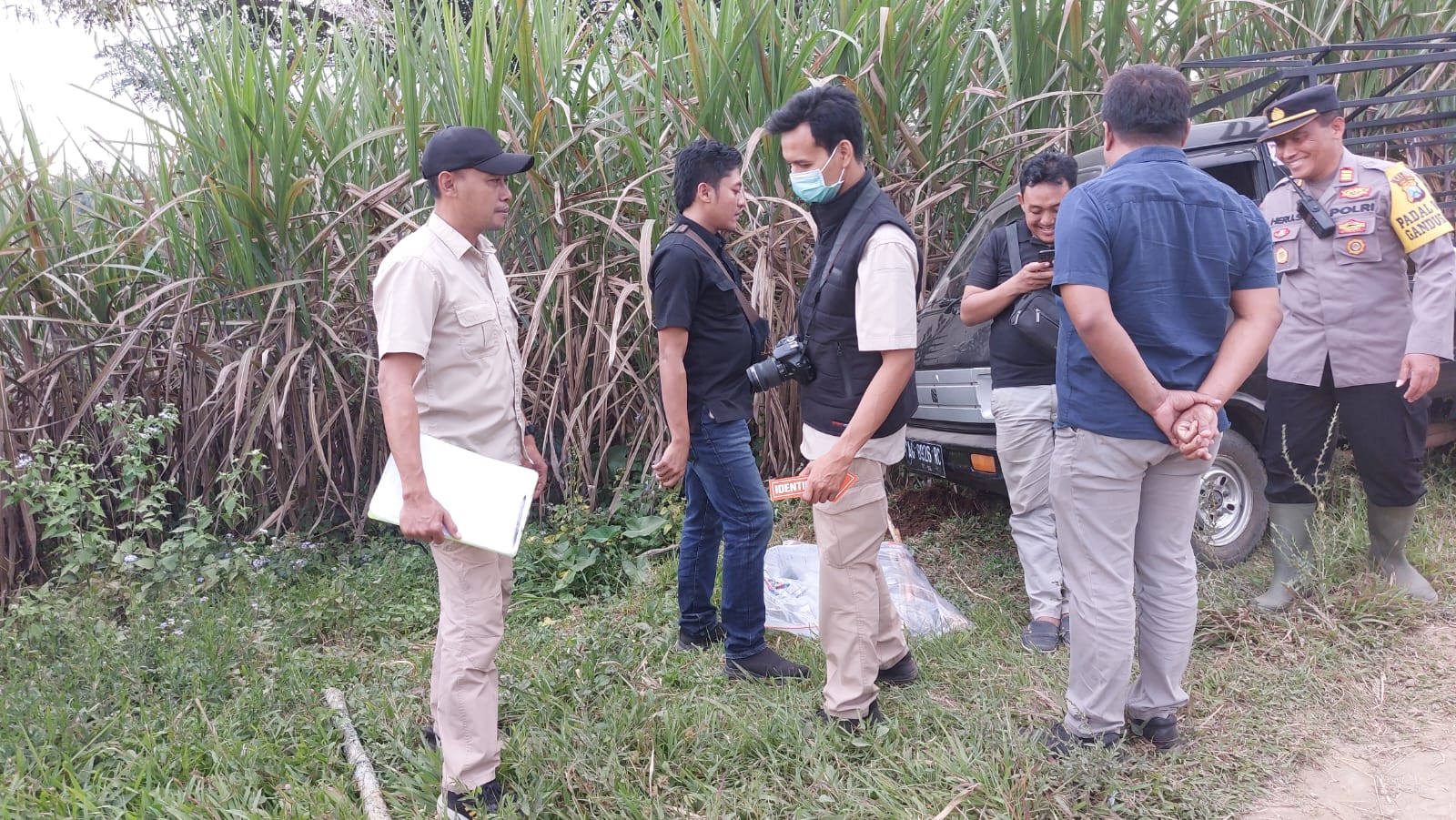 Rebutan Lahan Tebu Dua Orang Bersimbah Darah Dilarikan ke Rumah Sakit
