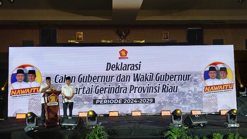 Merinding, Deklarasi Nasir-Wardan untuk Pilgub Riau Dihadiri Ribuan Warga di Pekanbaru