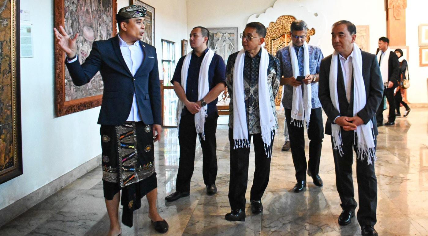 Fadli Zon Sambut Delegasi Pertemuan AIPA-FAO-IISD dalam ‘Welcoming Tea’ di Ubud Bali