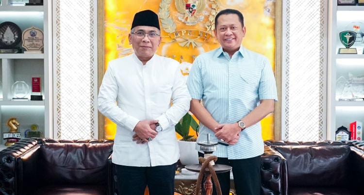 Bertemu Ketua Umum PBNU Gus Yahya,Bamsoet Tegaskan Dukungan Bagi Kemerdekaan Palestina