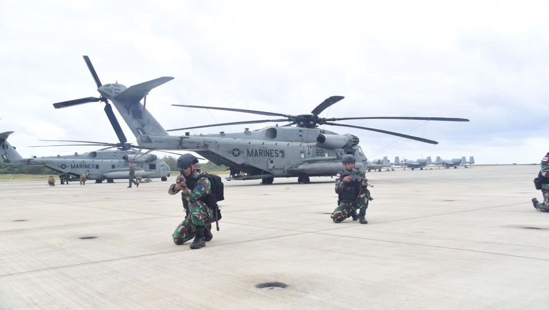 Korps Marinir TNI AL Gelar Latihan Bersama dengan Marinir Amerika Serikat