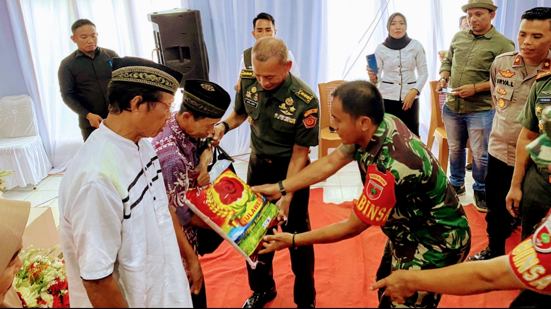 Bakti Sosial Dalam Rangka Serbuan Teritorial TNI TA 2024 di Wilayah Kodim 1430/Konut