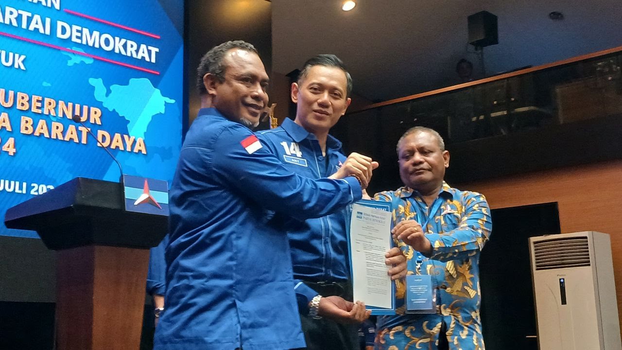 Demokrat Usung Afu-Petrus Maju Gubernur Papua Barat Daya