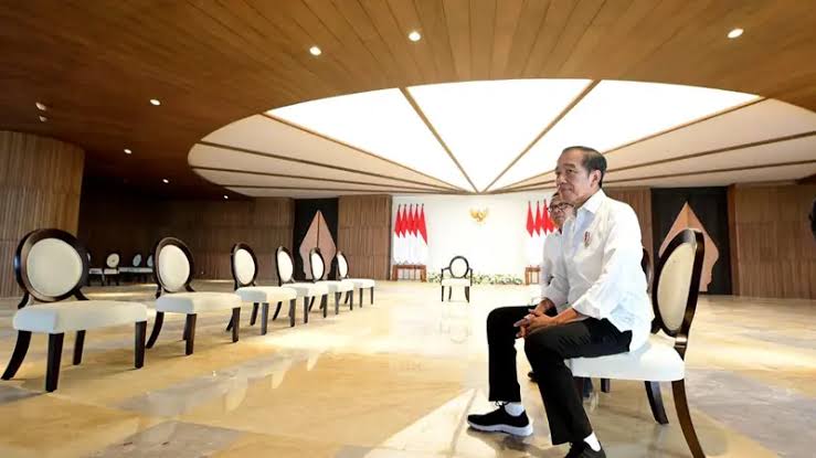 Jokowi Resmi Namakan Kantor Presiden di IKN Istana Garuda