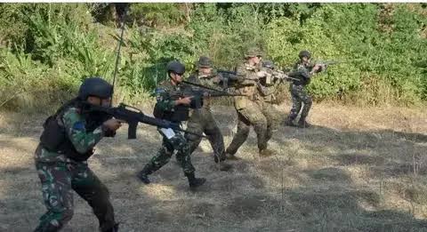 Marinir Indonesia Gelar Latihan Bersama dengan Marinir AS