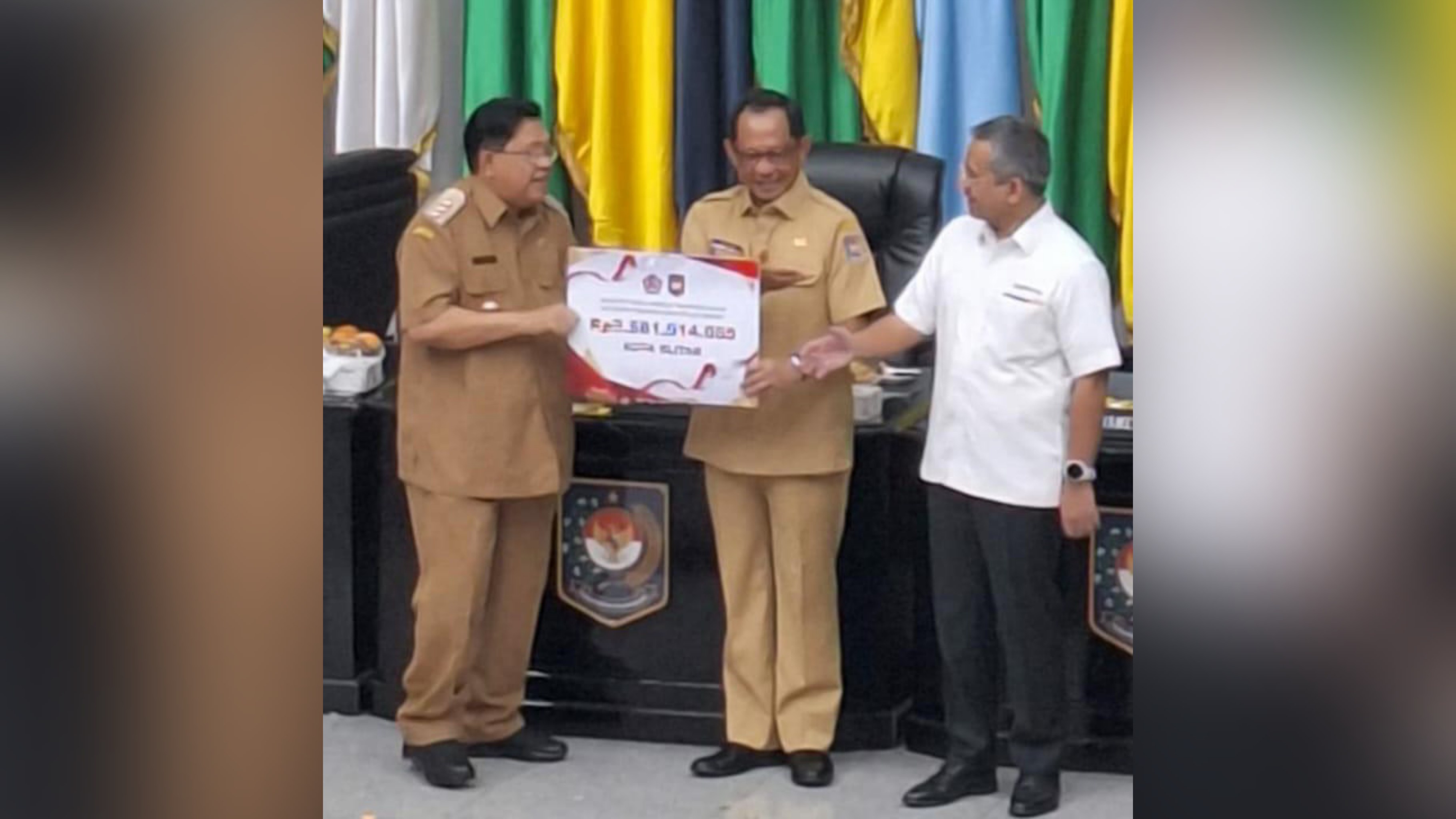 Berhasil Turunkan Inflasi, Pemkot Blitar Dapat Penghargaan dari Kemendagri ini Pesan Walikota Santoso