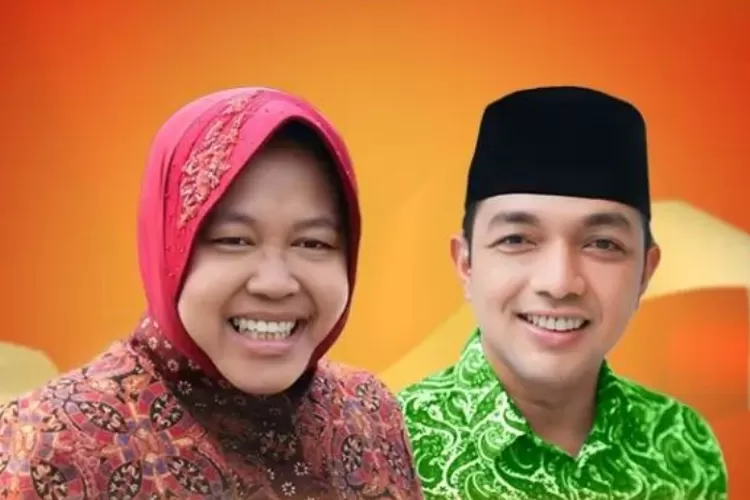 Risma-Gus Han Resmi Diusung PDI Perjuangan di Pilkada Jatim