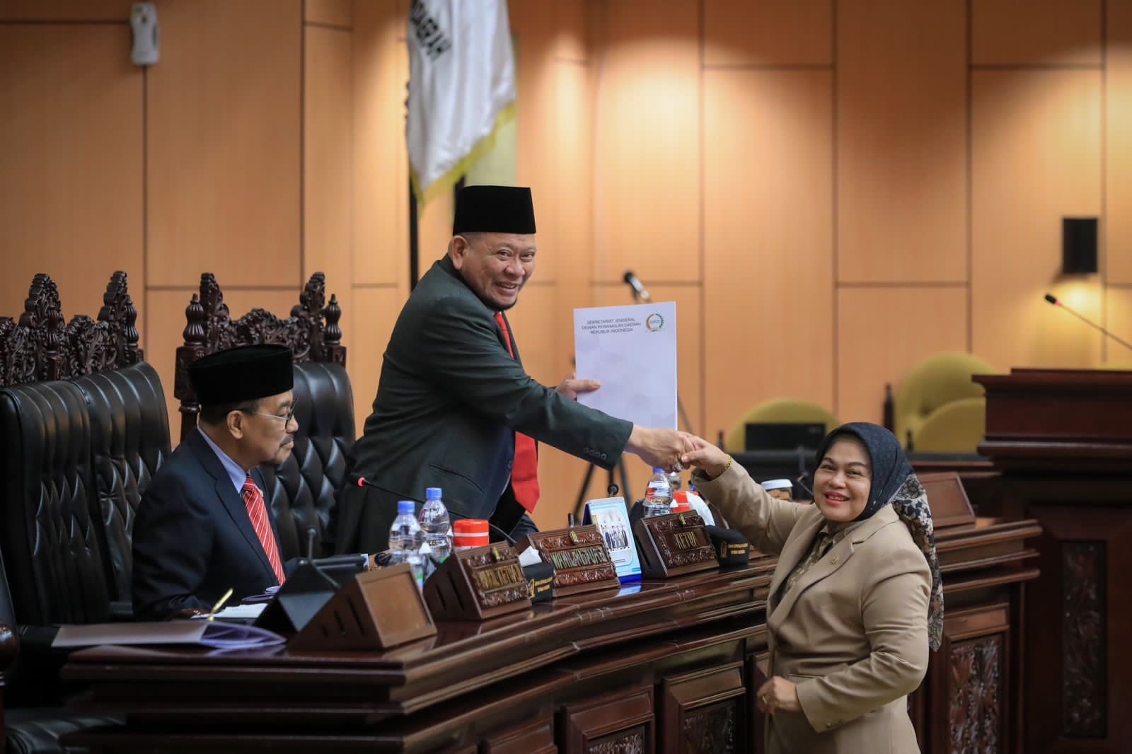 Komite IV DPD RI Sampaikan Hasil Fit and Proper Test Calon Anggota BPK RI Periode 2024-2029