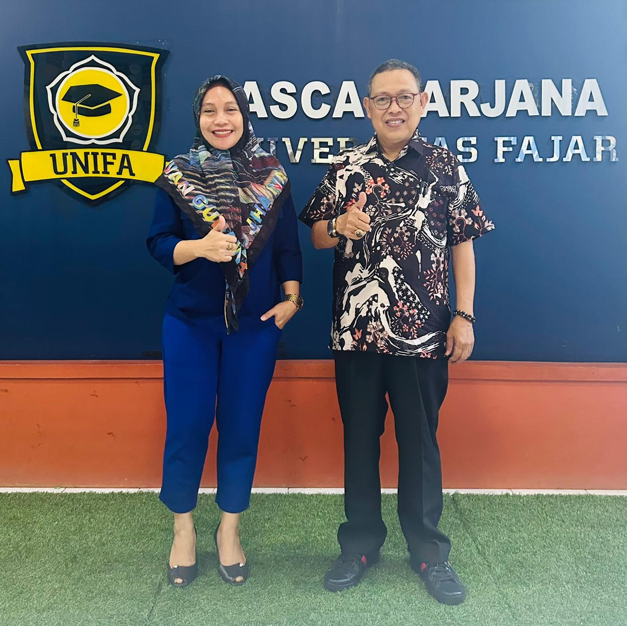 Rektor Universitas Nahdlatul Ulama Sultra Kuliah S2 di UNIFA Makassar