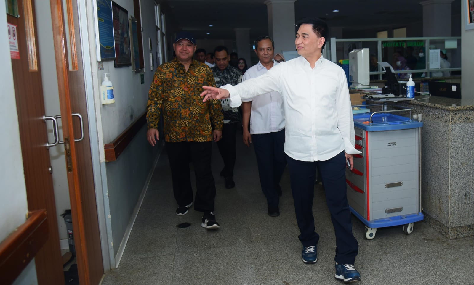 BURT Tinjau Layanan Kesehatan RSUD dr. Adjidarmo Rangkasbitung