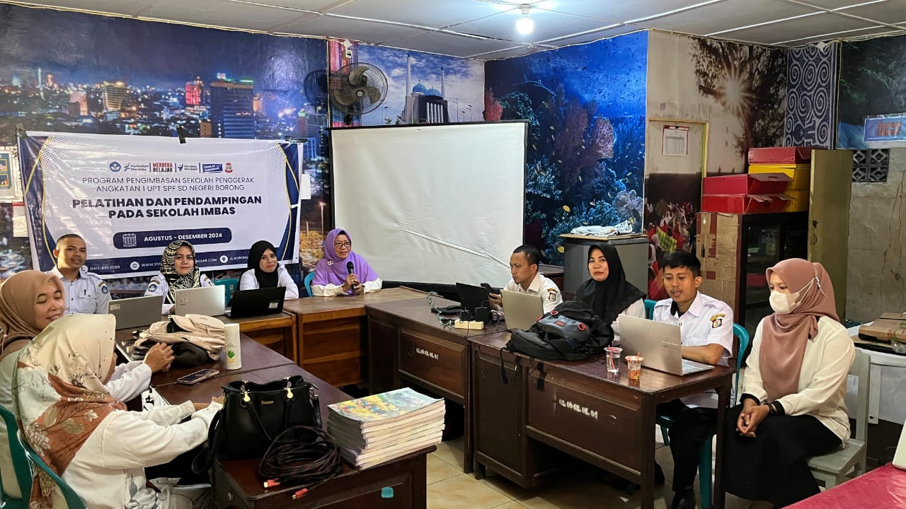 SD Negeri Borong, Makassar, Adakan Kegiatan Program Pengimbasan Sekolah Penggerak Angkatan I