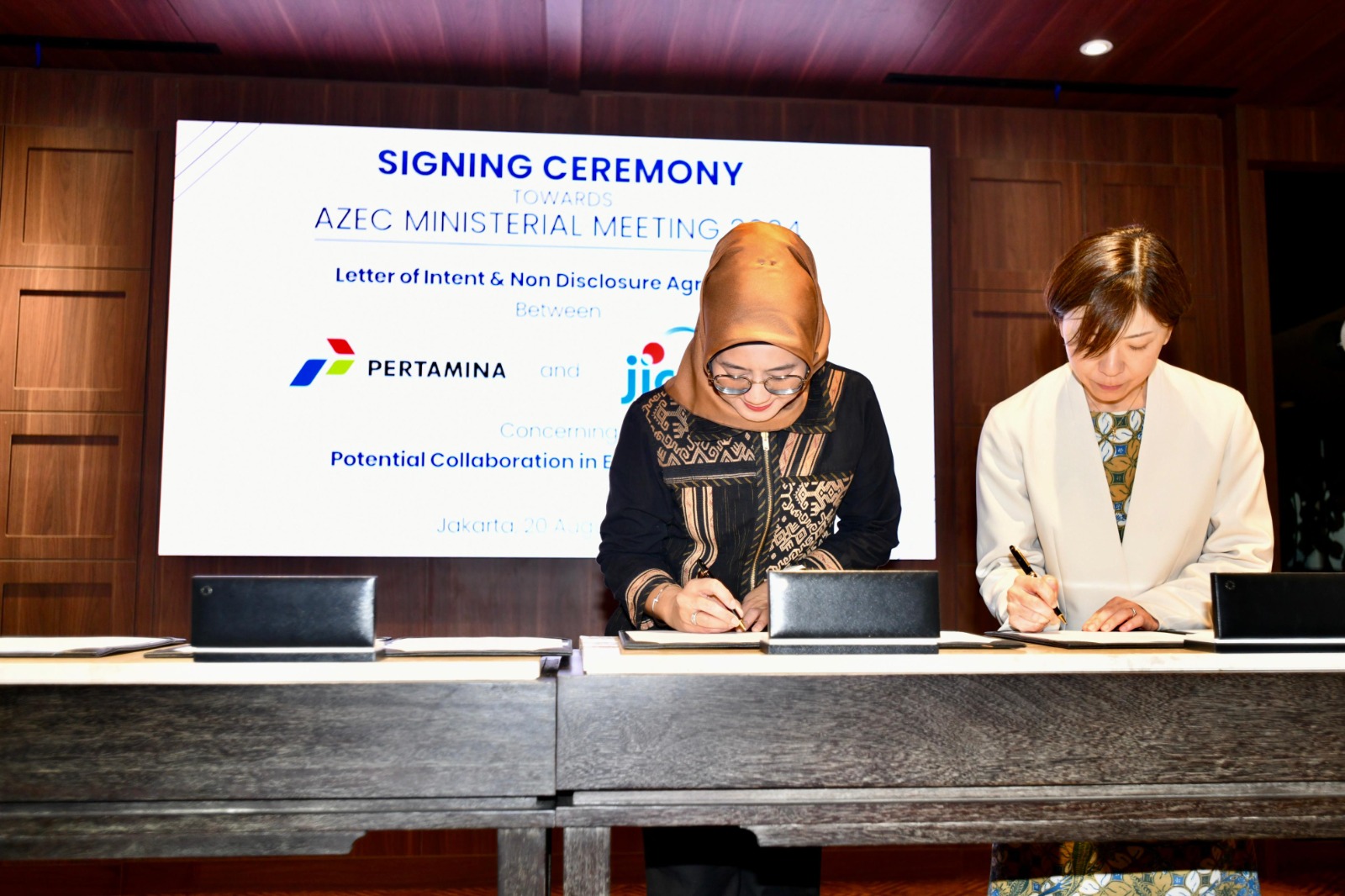 AZEC 2024: Kerjasama PERTAMINA dan JICA Tingkatkan Upaya Transisi Energi