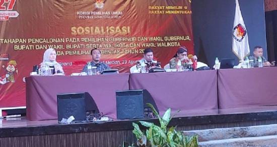 KPU Sumut Gandeng jurnalis gencarkan sosialisasi Pilkada 2024