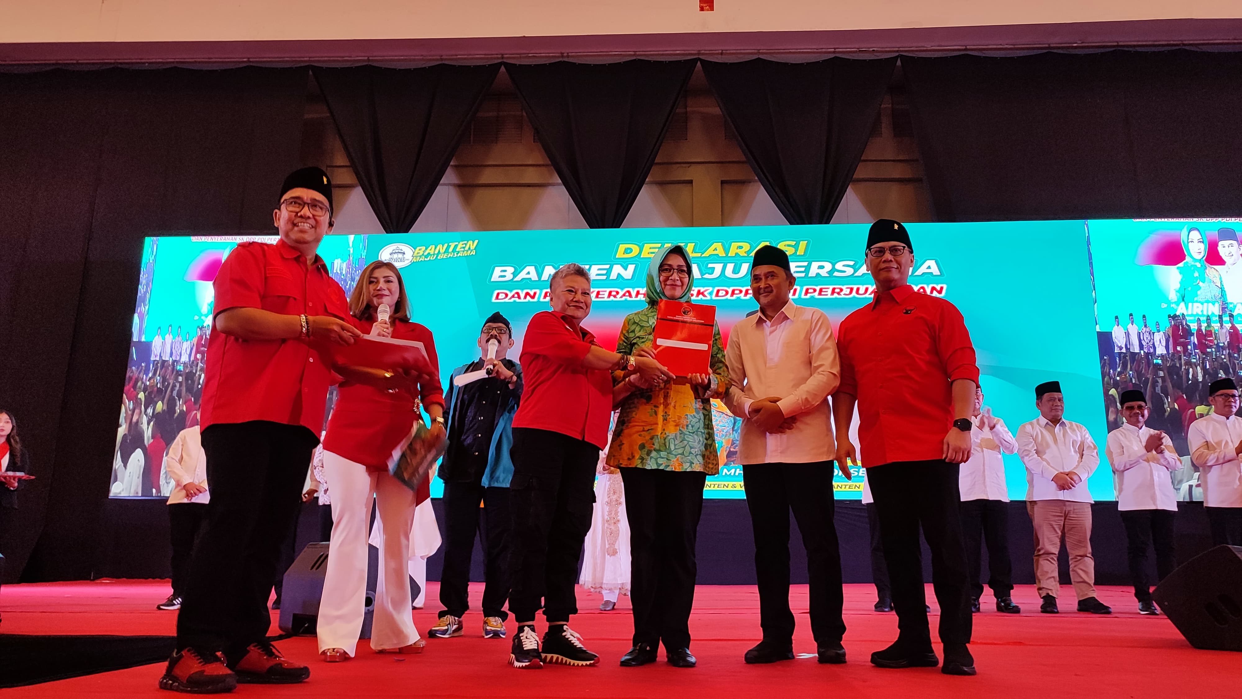 Airin Diusung PDI Perjuangan Pada Pilkada Banten 2024