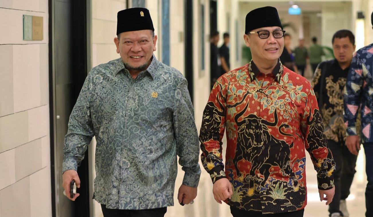 KETUA DPD RI AA LaNyalla Mahmud Mattalitti menghadiri undangan pembukaan Muktamar PKB VI tahun 2024