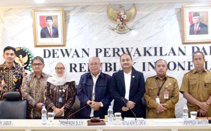 Komite I Duduk Bareng Gubernur Bahas 27 RUU Kabupaten/Kota