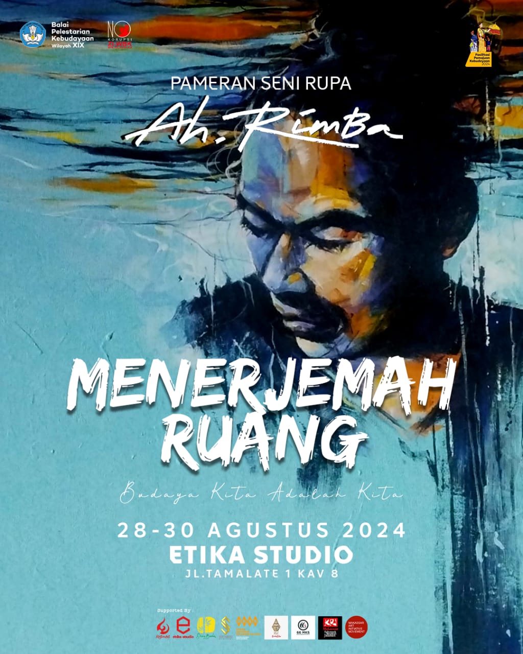 Amir Hafid “Rimba”, dari Perupa ke Networking Kebudayaan