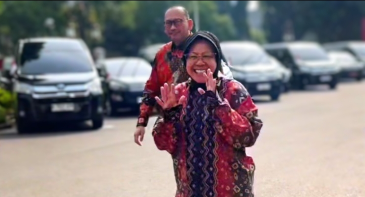 Tri Rismaharini Langsung Temui Jokowi Usai Daftar Maju Pilkada Jatim