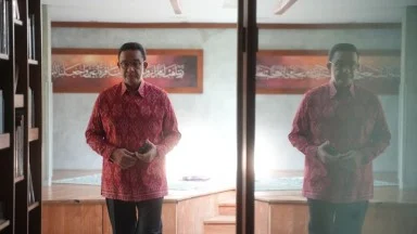 Anies Temui Mega Hari Ini dengan Setelan Pakaian Berwarna Merah