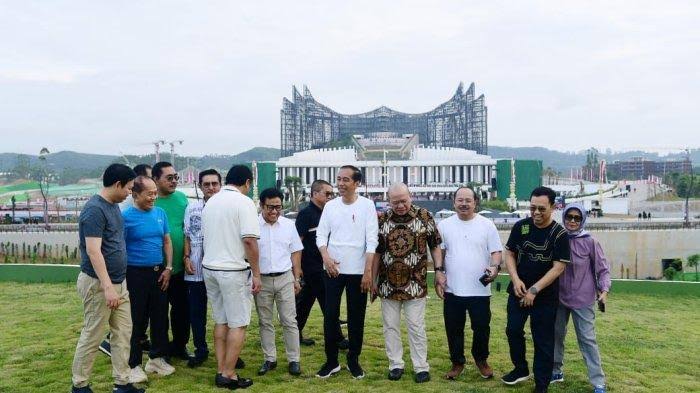 Presiden Jokowi Ajak Pimpinan Lembaga Negara Tinjau Infrastruktur IKN