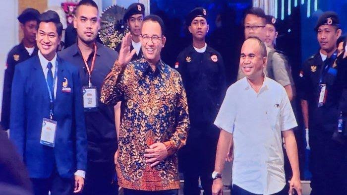 Anies Hadiri Kongres Partai NasDem