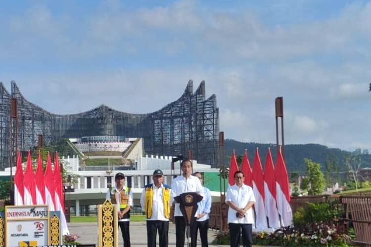 Jokowi Jelaskan Sumbu Kebangsaan IKN