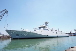 KRI Ngurah Rai Latihan Bersama di Perairan Australia
