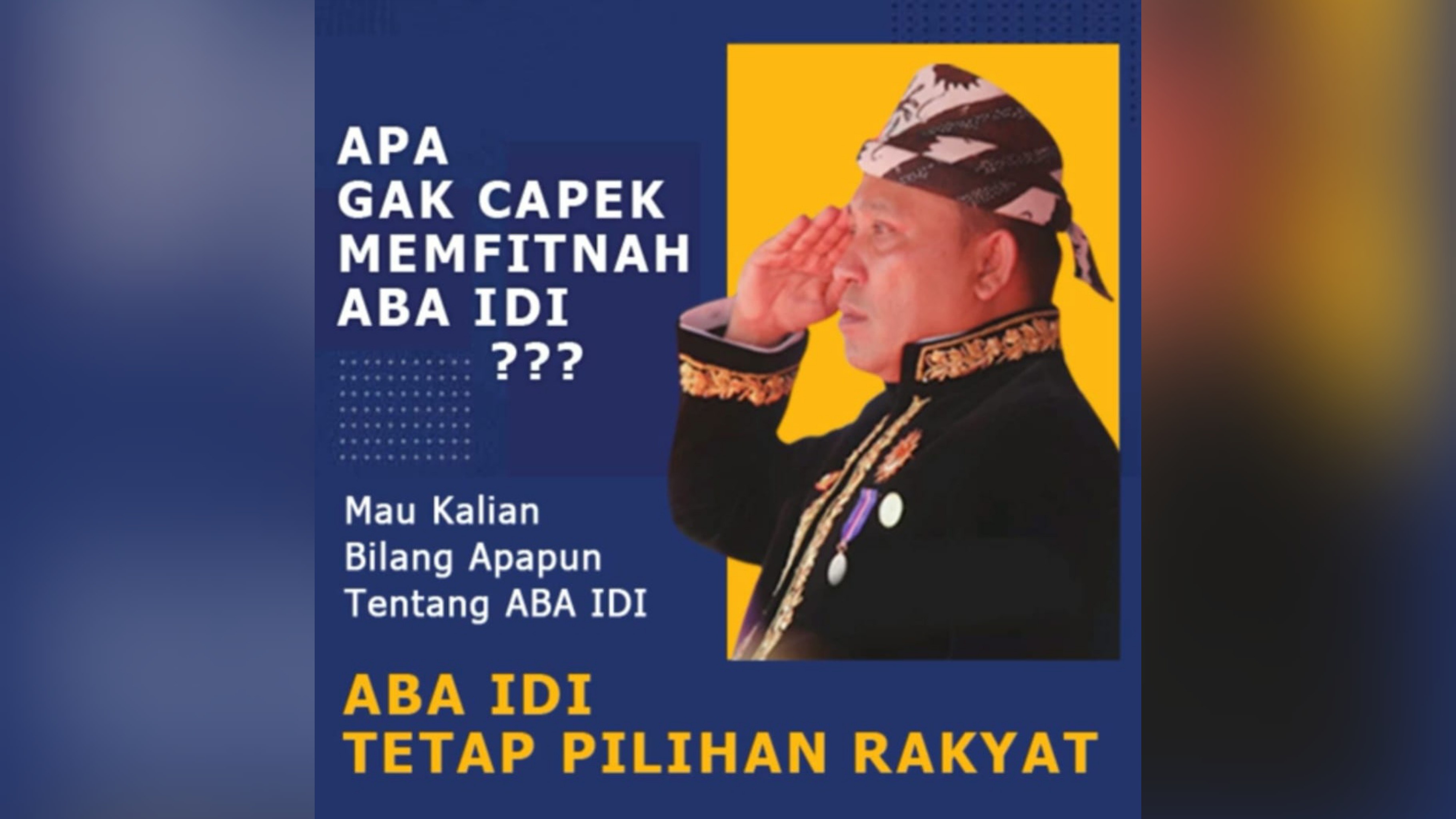 Pro Rakyat, Orasi politik aba IDI tekankan kebersamaan dalam membangun Sampang