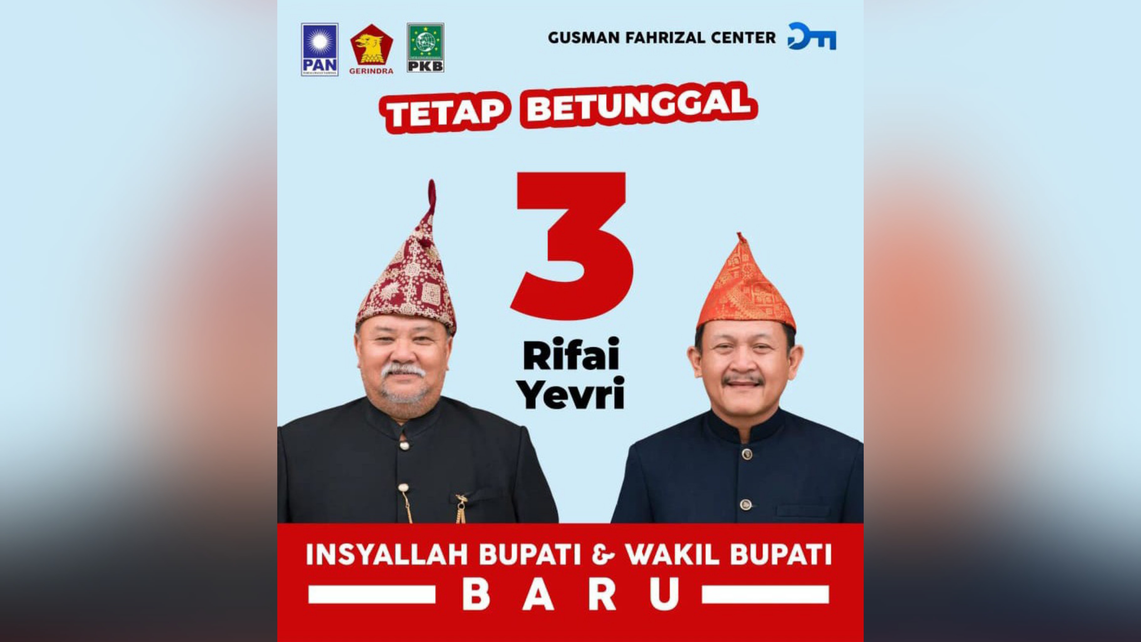 Tamsir Hasan, Optimisme Hj Rifai Tajudin - Yevri