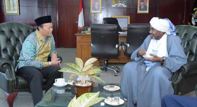 HNW MENERIMA DUBES SUDAN: INDONESIA PENTING BERKONTRIBUSI HADIRKAN PERDAMAIAN DAN HENTIKAN KEJAHATAN KEMANUSIAAN DI SUDAN