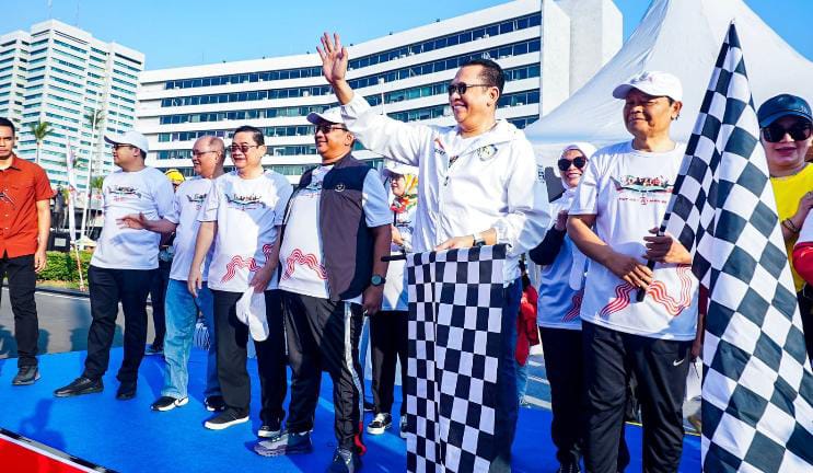 MPR RI Gelar Fun Walk 3 KM, Fun Run 5 KM serta Donor Darah Peringati HUT ke-79 MPR RI