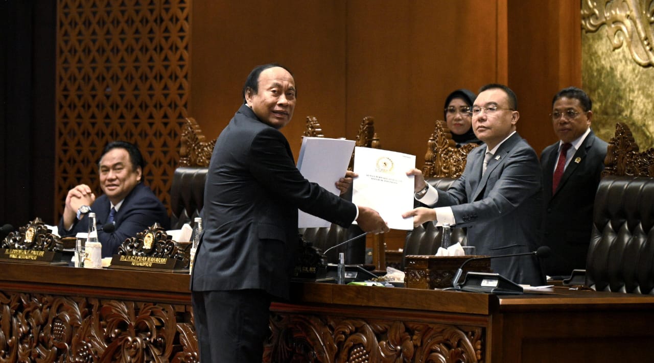 DPR RI Sahkan RUU P2 APBN 2023 Jadi Undang-Undang