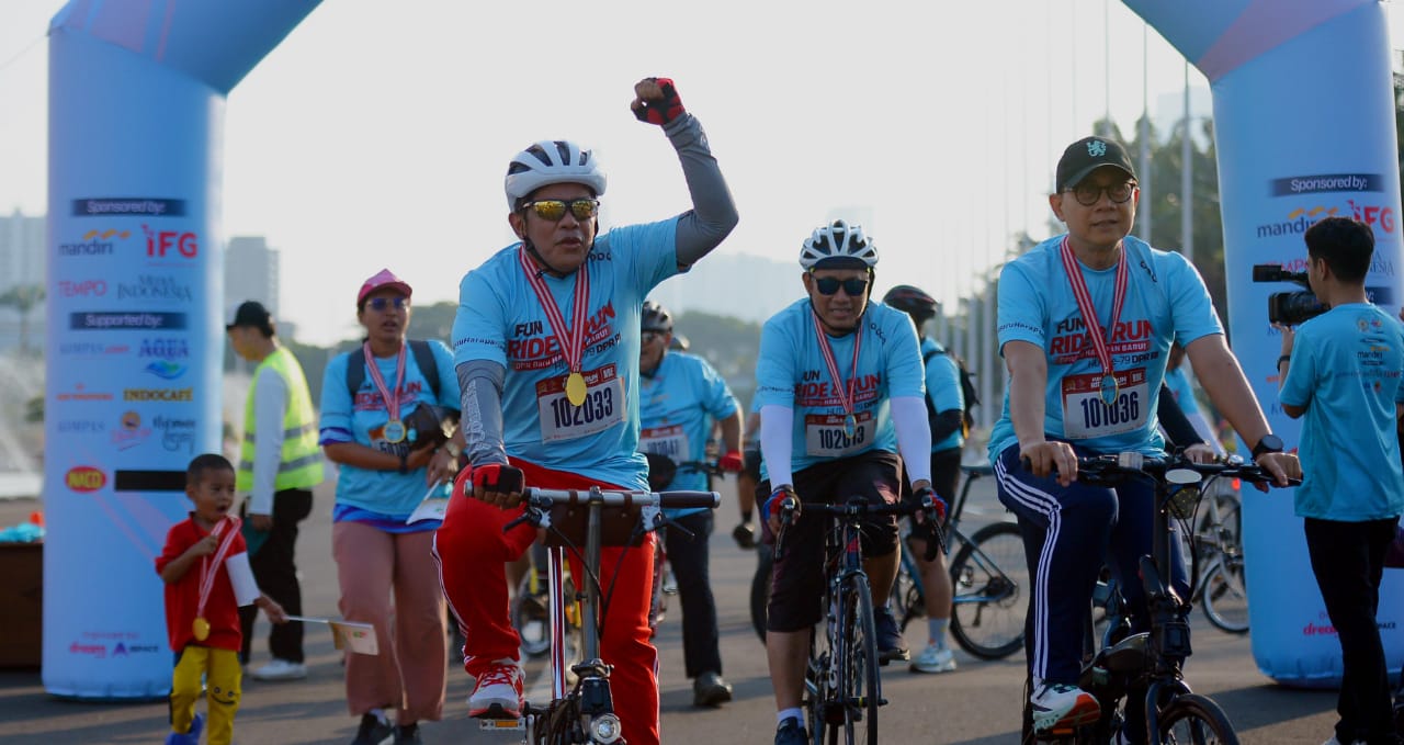 Gelar ‘Fun Ride & Run’ HUT Ke-79 DPR, Sekjen: Siap Sambut Anggota DPR RI Periode Baru