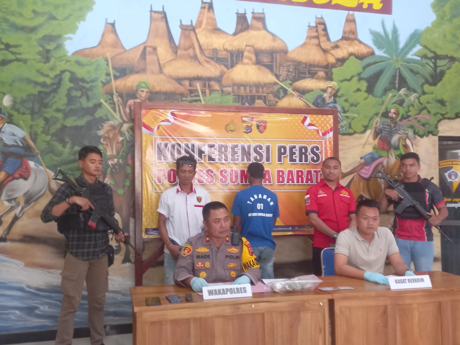 Polres Sumba Barat Berhasil Menangkap Pelaku Curanmor