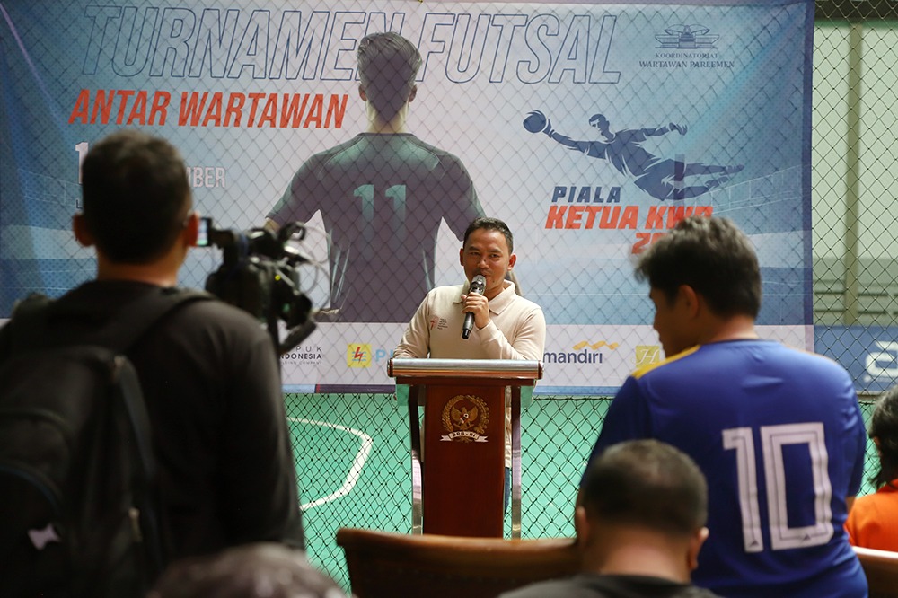 Pererat Silaturahmi, KWP Gelar Turnamen Futsal Antarwartawan 2024