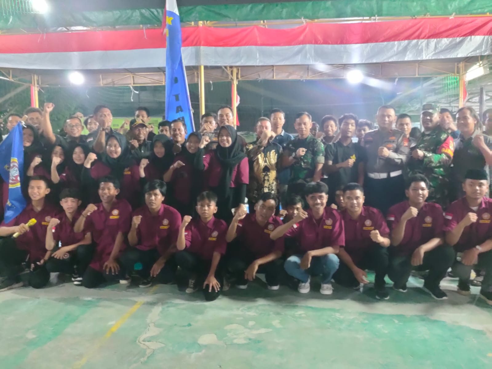 Kades Gedung Pengawas Lantik Karang Taruna Salomda RW. 011 Pondok Afi 2024-2027