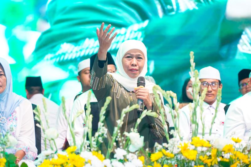 Khofifah Serukan Perdamaian Palestina di Acara IDP