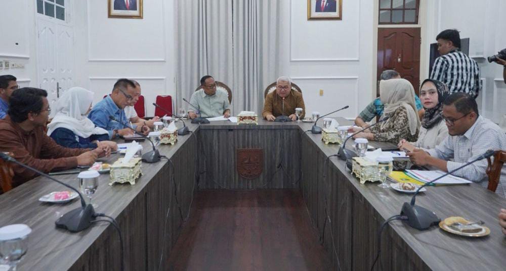 Pemprov Riau Audiensi Bersama ADPMET, Berikut Pembahasannya