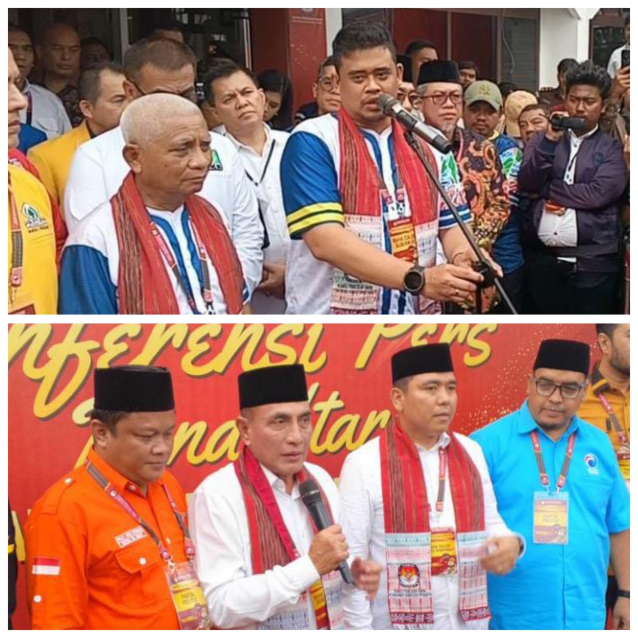 Pilgubsu 2024 : KPU Tetapkan Dua Paslon Gubernur dan Wakil Guburnur Sumut
