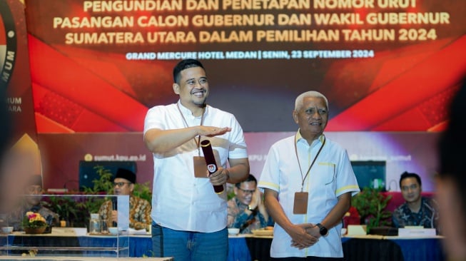 Bobbyy Afif Nasution-H.Surya Nomor 1, Edy Rahmayadi-Hasan Basri Sagala Nomor 2 di Pilgub Sumut