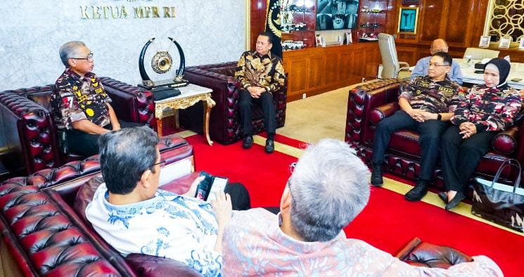 Terima Pengurus FKPPI, Ketua MPR Bamsoet Terima Aspirasi Penyempurnaan UUD NRI 1945