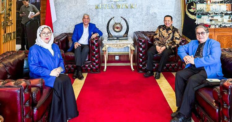Terima Pengurus Ikatan Pendukung Kemerdekaan Indonesia, Ketua MPR RI Bamsoet Dorong Peningkatan Pemberdayaan UMKM