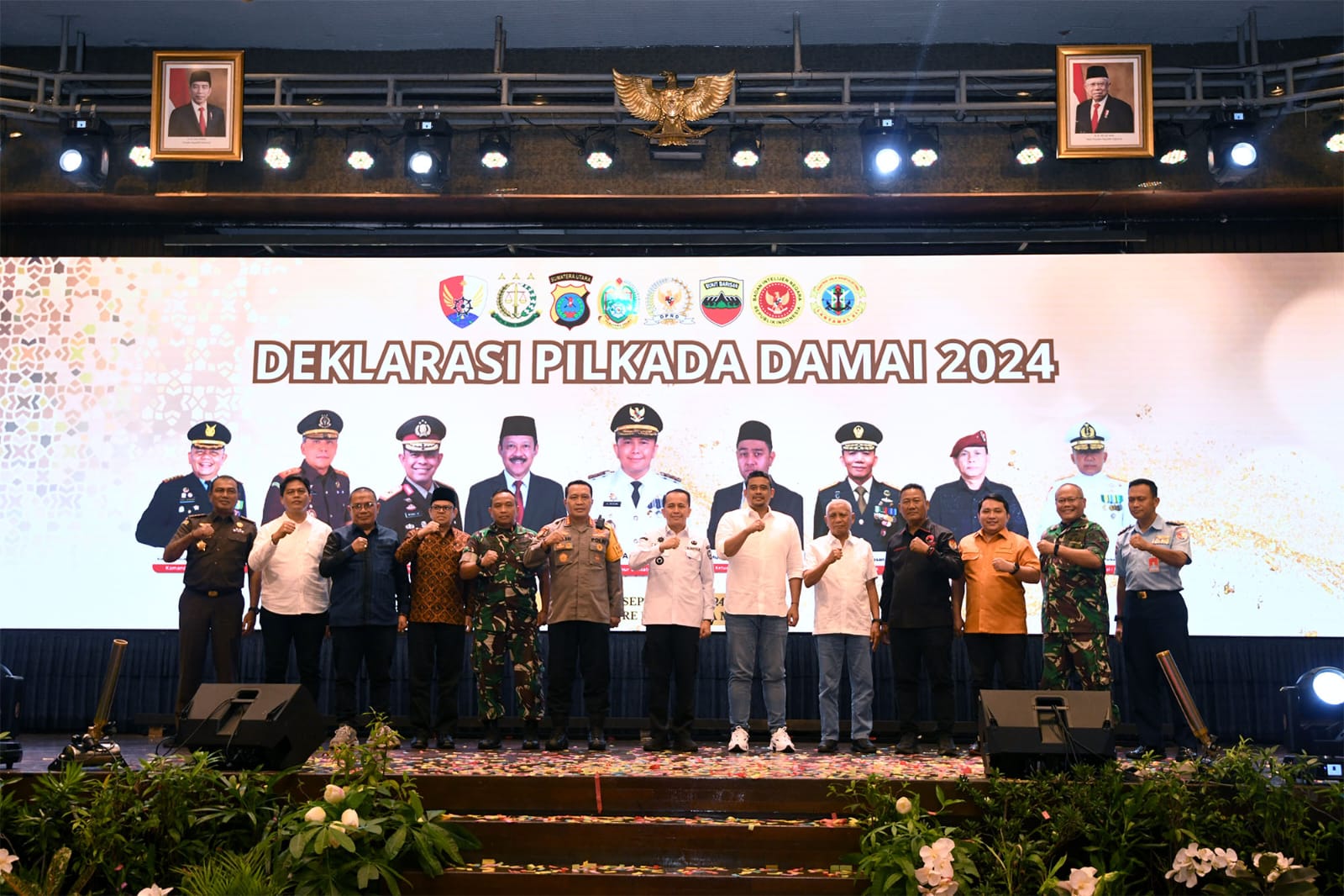 Deklarasi Pemilu Damai 2024, Pj Gubernur Agus Fatoni Harapkan Sumut Jadi Barometer Pelaksanaan Pilkada Terbaik di Indonesia