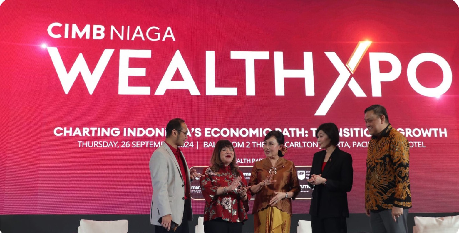 Ketum APINDO Jadi Pembicara di Wealth Xpo CIMB Niaga 2024