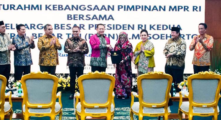 Silaturahmi Kebangsaan Pimpinan MPR Dengan Keluarga Besar (alm) Presiden RI ke-2 Soeharto