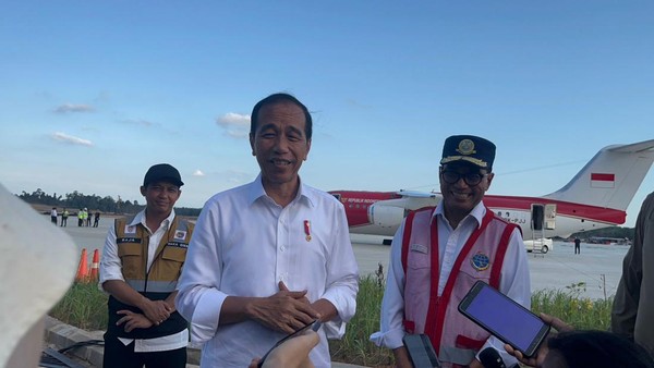 Tegas, Jokowi Perintah Menhub Ganti Status Bandara IKN