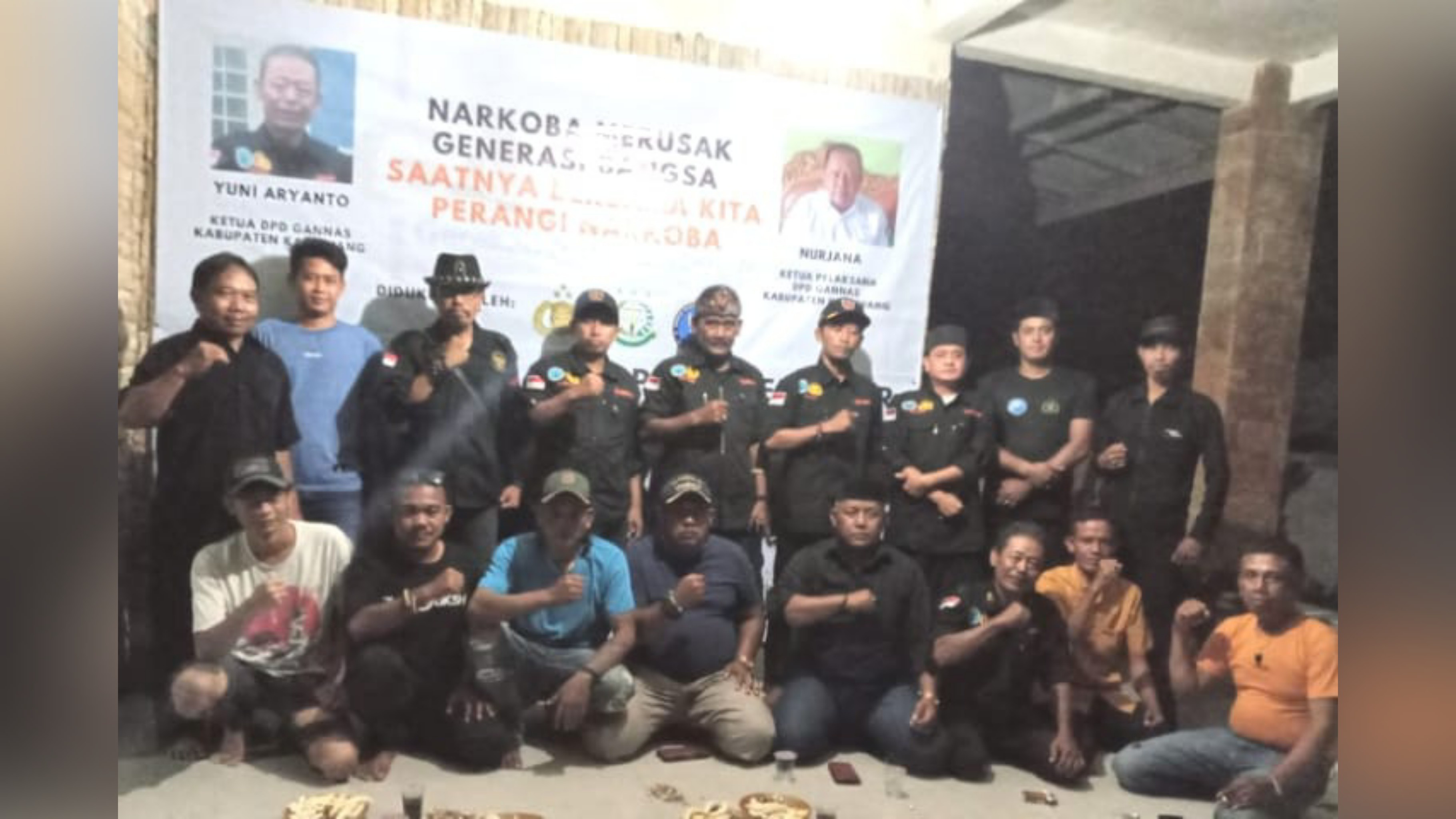 Ketua DPD GANNAS Siap Kembangkan Organisasi Untuk Perangi Narkoba di Karawang
