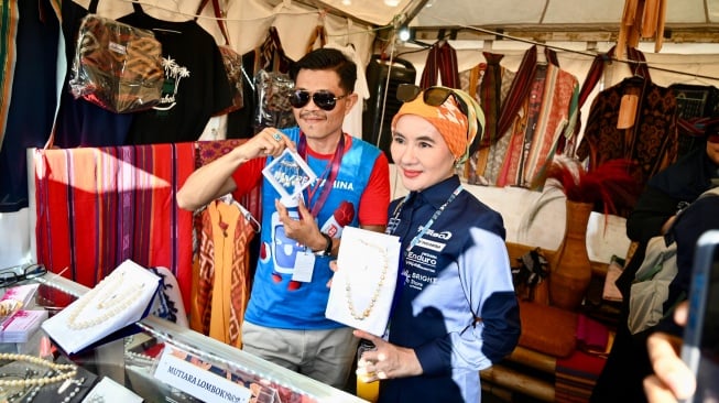 UMKM Pertamina Raup Omzet 1 Milyar Rupiah di Pertamina Grand Prix of Indonesia