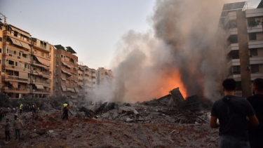 Korban Tewas Akibat Serangan Israet di Beirut Terus Bertambah